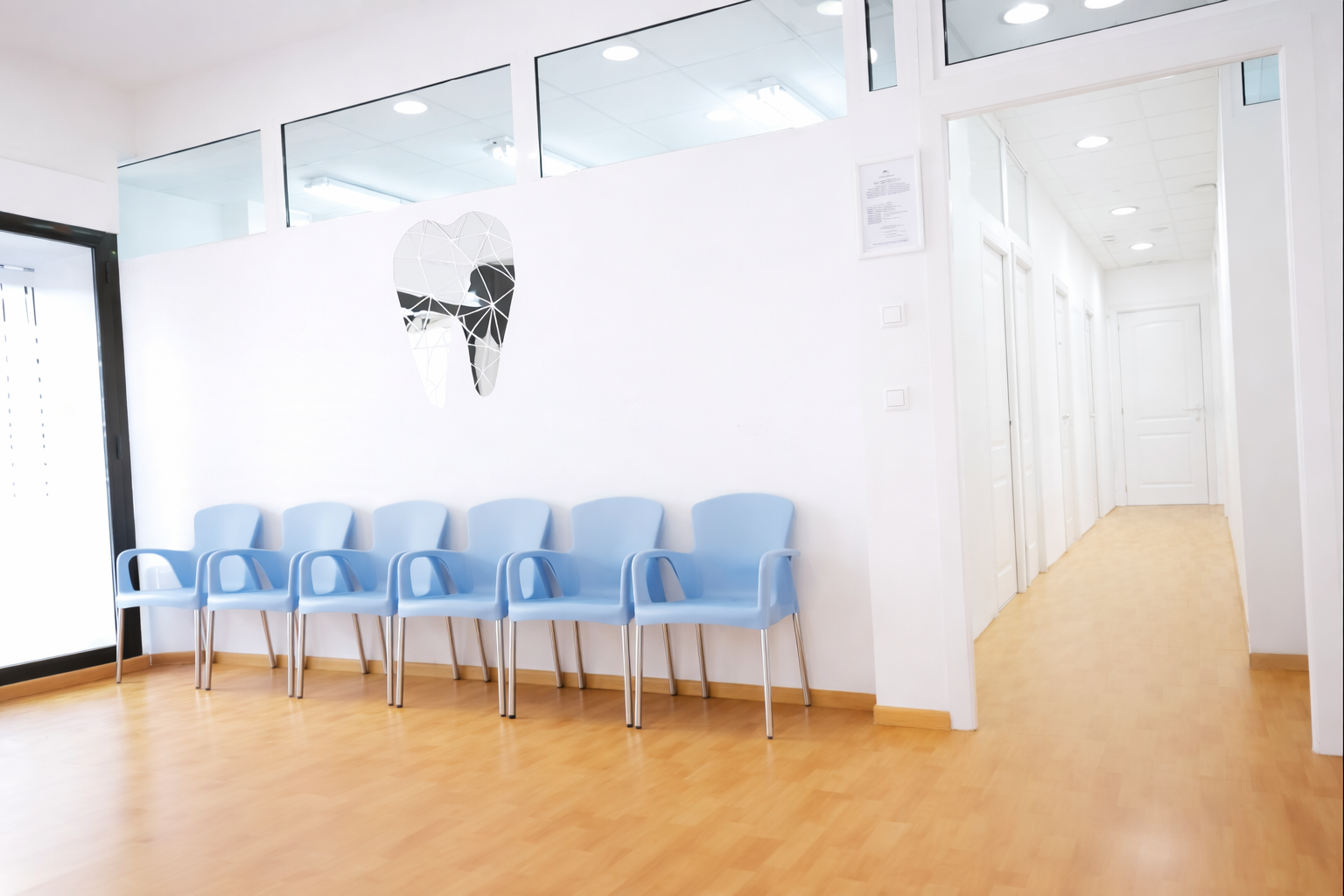 Sala de espera Clínica Dental Familiar Massamagrell